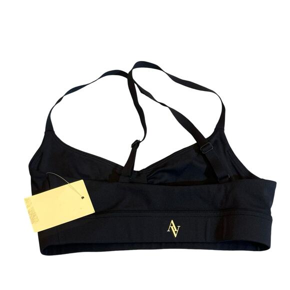 All Access Nyc Strappy Low Impact Bra Ruched Adjustable Dark Navy Size XXS NWT - Picture 13 of 13